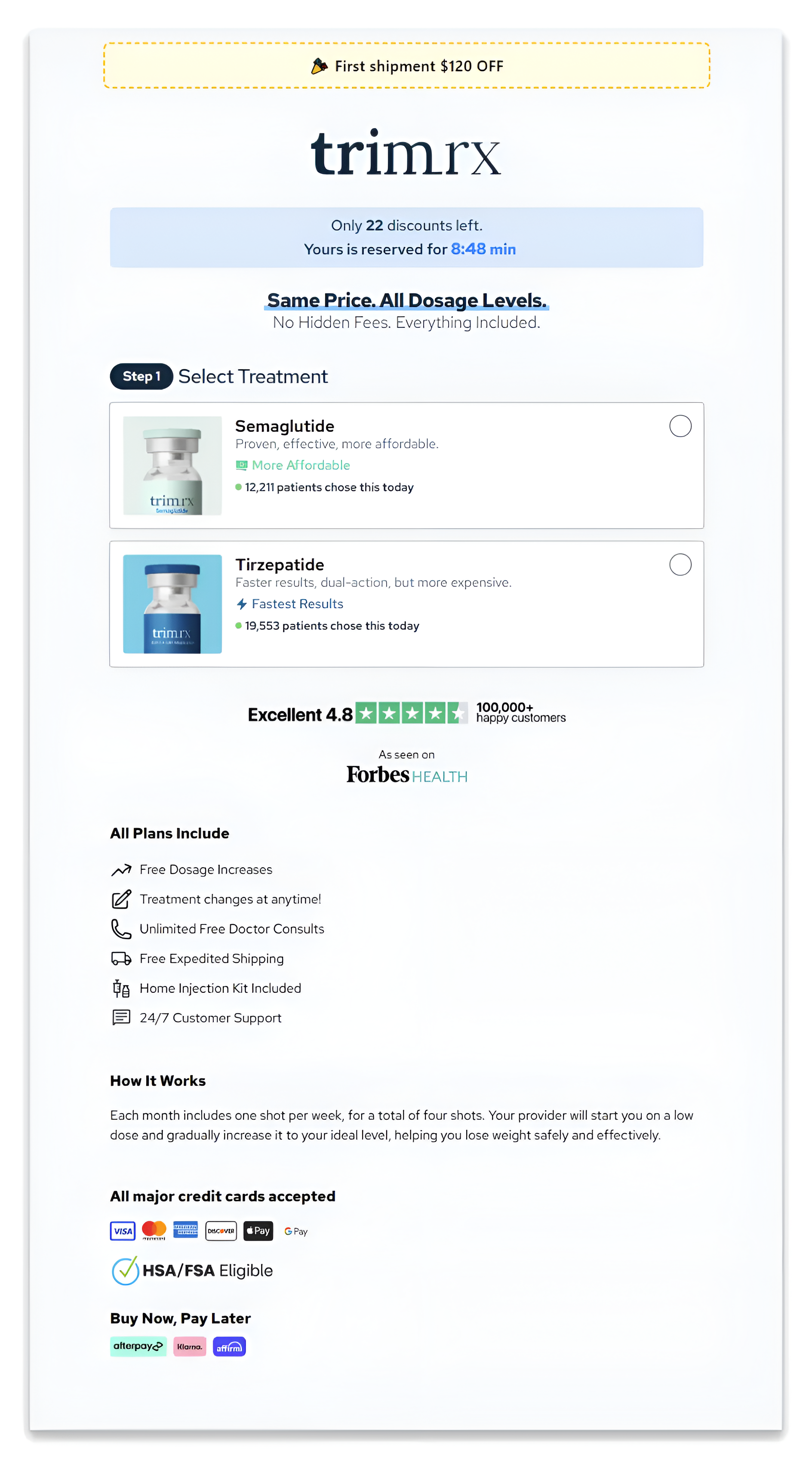 trimrx product page